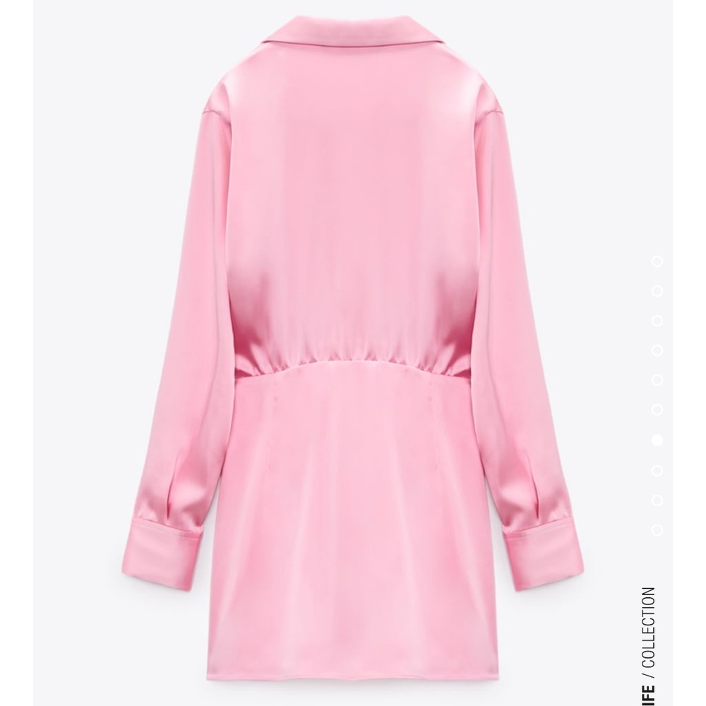 Zara short satin effect dress - Picture 9 of 9